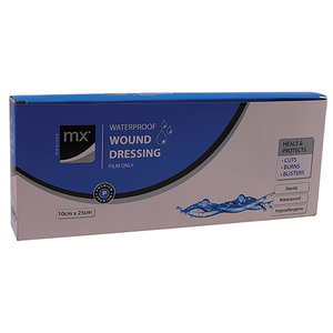 WOUND DRESSING MX FILM TRANS 10X25CM 40~