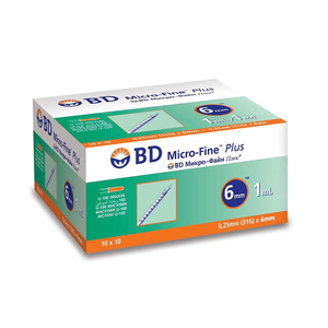 BD MICROFINE+ U100 1ML 31G 6MM 100~