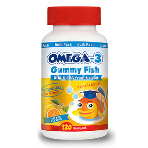 STAR KIDS OMEGA-3 GUMMY FISH 120