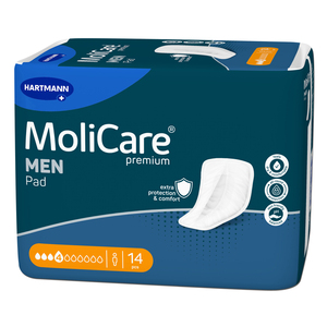 MOLICARE PREMIUM MEN PAD 4 DROPS 14