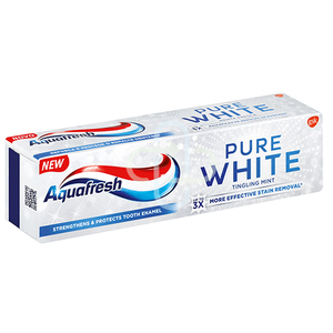 AQUAFRESH TOOTHPASTE PURE WHT TINGL 75ML