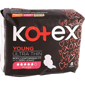 KOTEX ULTRA THIN YOUNG SUPER WINGS 8