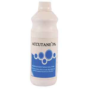 ACCU-TANE 5% CONC SOL 500ML