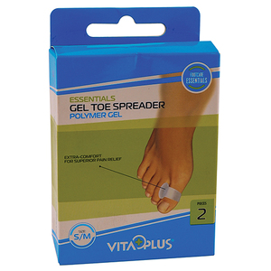 VITAPLUS GEL TOE SPREADERS SMA/MED 2~