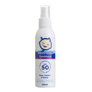 BENNETS SUN PROTECT SPRAY SPF50 150ML