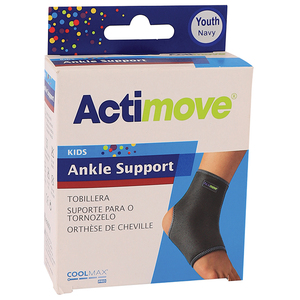 ACTIMOVE KIDS ANKLE SUPPORT NAVY YOUTH