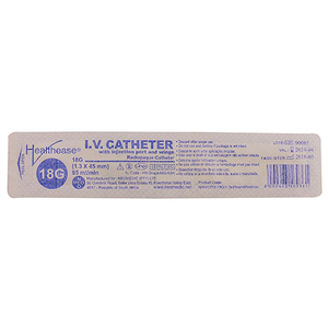 IV CATHETER INJECTION PORT WW 18G 1