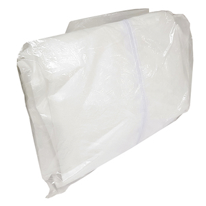 COVERALL 50GSM WHITE LARGE