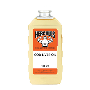 HERCULES COD LIVER OIL 100ML