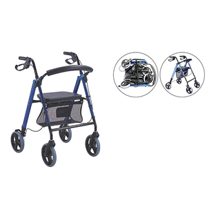 ROLLATOR 4 WHEEL W BAG AND DETCHABLE BCK