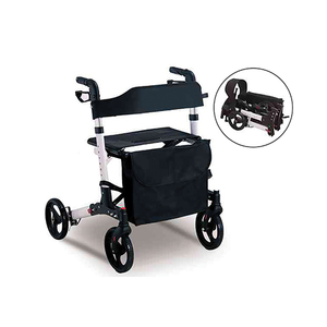 ROLLATOR 4 WHEEL WITH BAG LIGHTWEIGHT 1