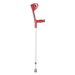 CRUTCH ELBOW RED SINGLE SWISS MOBILITI