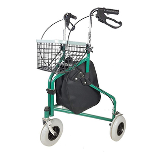 ROLLATOR 3 WHEEL WITH BAG AND BASKET 1