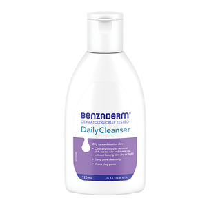 BENZADERM DAILY CLEANSER 120ML