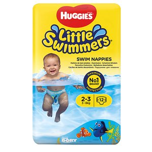 HUGGIES SWIMMERS SMALL 2-3 12S 3-8KG