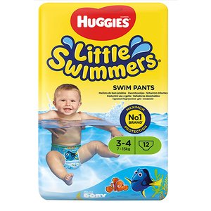 HUGGIES SWIMMERS MEDIUM 3-4 12S 7-15KG