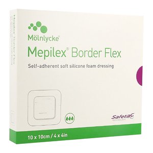 MEPILEX BORDER FLEX 10CM X 10CM 1