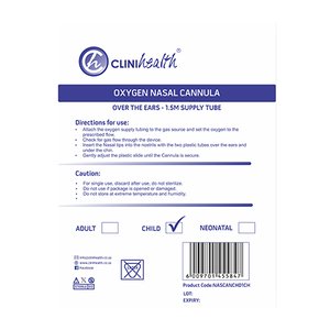NASAL CANNULA- CHILD CLINIHEALTH 1