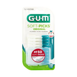GUM SOFT PICKS ORIGINAL LARGE 50 PC