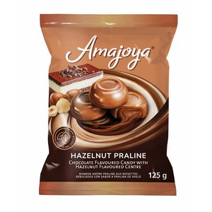 AMAJOYA HAZELNUT PRALINE 125G