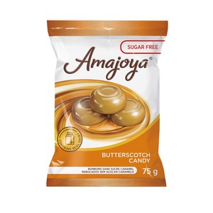 AMAJOYA SUGAR FREE BUTTERSCOTCH 75G