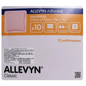 ALLEVYN ADHESIVE FOAM 175X175MM 10~