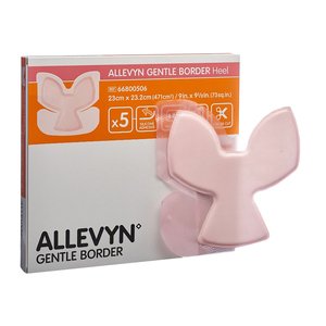 ALLEVYN HEEL GENTLE BORDER DRESSING 5~
