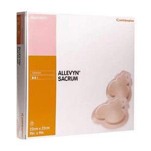 ALLEVYN SACRUM LARGE 22X22CM 10~