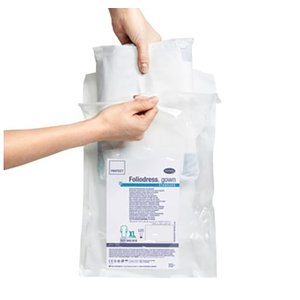 GOWN XL FOLIODRESS STD STERILE BLUE 32~