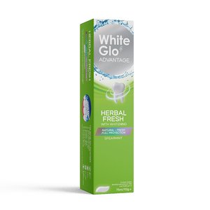 WHITE GLO TOOTPASTE HERBAL FRESH 75ML