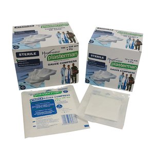 GAUZE 100X100X4PLY HEALTHEASE 20X5~