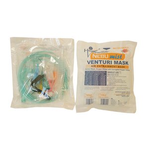 MASK OXYGEN VENTURI 6 DILUTERS ADULT 1