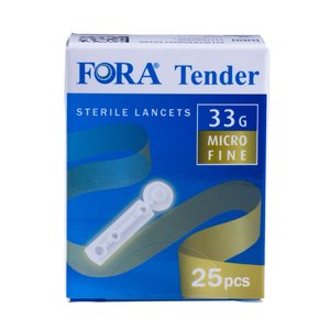 LANCET 33G  FORA TENDER 25~