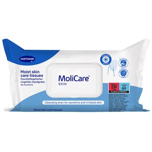 MOLICARE SKIN MOIST CARE TISSUE 50