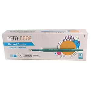 DERMAL CURETTE 7MM STAINLESS STEEL 1