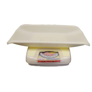 BABY SCALE WITH DIAL-YELLOW 20KG