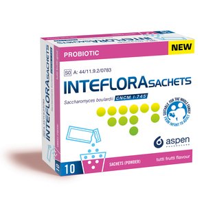 INTEFLORA SACHETS 250MG 10
