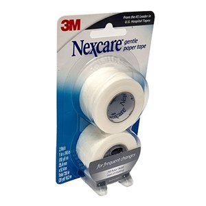 NEXCARE GENTLE PAPER TAPE 25MMX9.1M 2PK~