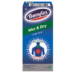 BENYLIN COUGH SYRUP WET/DRY 100ML
