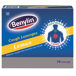 BENYLIN COUGH LOZENGES  LEMON 20