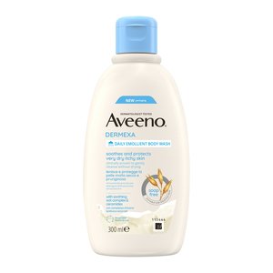 AVEENO DERMEXA EMOLLIENT BODY WASH 300ML