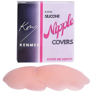 KENMED SILICONE NIPPLE COVERS 6.5CM 2