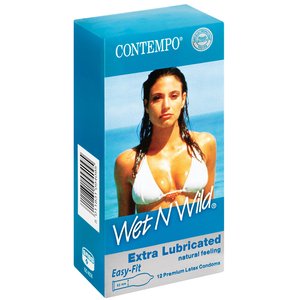 CONTEMPO CONDOMS WET N WILD 12