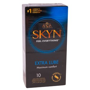SKYN CONDOMS EXTRA LUBRICATED 10