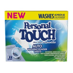 PERSONAL TOUCH A WASHING PWD SHEETS 90G