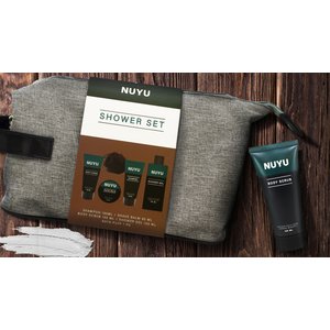 MENS GIFT SET MYSTERY MAN NUYU - SHOWER