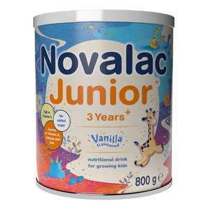 NOVALAC JUNIOR VANILLA 800G