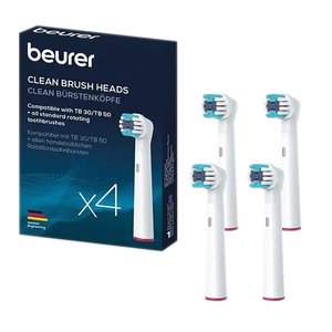 BEURER FITS ALL ELEC TBRSH FIRM HEAD 4PK
