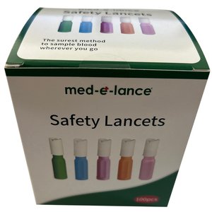 LANCET SAFETY 21G MED-E-LANCE 100~