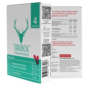 TAKBOK MEERHORING 4 CAPSULES